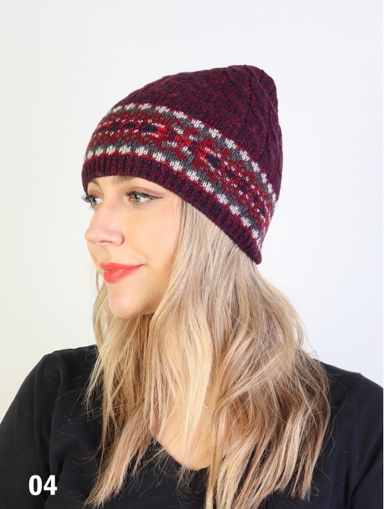 Fashion Knitted Edge Hat (Hat Only)